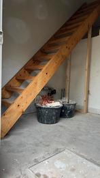 Bouwtrap / Noodtrap - 4,2m lang, 77cm breed, Doe-het-zelf en Verbouw, Ophalen, Gebruikt, Trap, 4 meter of meer