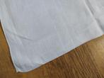 Prachtige oude handgeweven linnen theedoek met bloemen, Antiek en Kunst, Ophalen of Verzenden