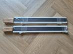 NIEUW Plisse gordijnen (dakraam) Jet Black, 200 cm of meer, Nieuw, Wit, 50 tot 100 cm