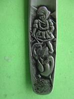 (KB4671) Kinderbestek HEIDI EN PETER Heidi dwarslepel, Ophalen of Verzenden, Gebruikt