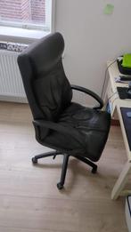 Bureau en bureaustoel, Huis en Inrichting, Ophalen, Gebruikt, Zwart, Bureaustoel
