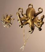 Octopus goud, Antiek en Kunst, Ophalen of Verzenden