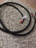 PINK FAUN LUIDSPREKERKABEL  3/4 SPADE gold 2.5 m nieuwstaat, Audio, Tv en Foto, Audiokabels en Televisiekabels, Ophalen of Verzenden