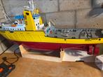 Rc sleepboot happy hunter  houtbouw boegschroef verlichting, Hobby en Vrije tijd, Modelbouw | Boten en Schepen, Ophalen, Gebruikt