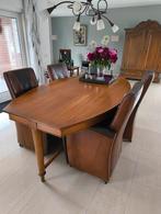 Eiken houten Eettafel, Ophalen, Gebruikt, 4 tot 6 stoelen