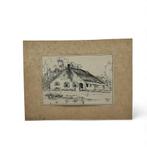 ds Wiersma (1878-1956) - Appelscha, 1920, Antiek en Kunst, Kunst | Tekeningen en Foto's, Ophalen of Verzenden