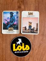 3 stickers Lee spijkerbroeken en Lois Jeans., Ophalen of Verzenden, Merk