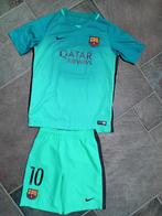 Voetbal tenue Qatar Messi maat 158-170, Maat XS of kleiner, Ophalen, Zo goed als nieuw, Set