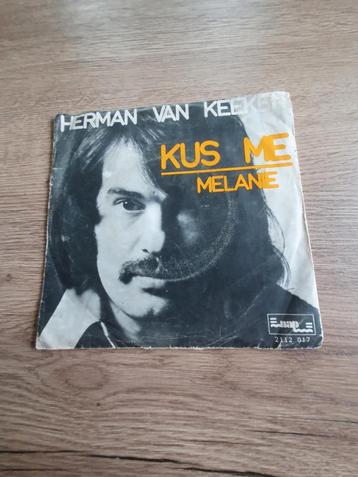 Single Herman van Keeken kus me/Melanie beschikbaar voor biedingen
