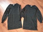 Tweeling meisjes glitterjurkjes van Name-it maat 116., Ophalen of Verzenden, Zo goed als nieuw, Kleding