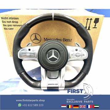 2022 AMG CARBON STUUR + AIRBAG A45 CLA45 C63 E63 GLC63 GLE63 beschikbaar voor biedingen
