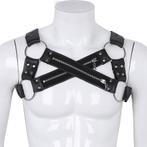 Borst harnas met rits / heren mannen borstharnas kleding, Verzenden, Nieuw, Kleding