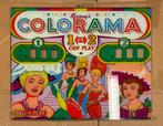 Keeney's COLORAMA fliperkast kopruit uit 1963, Verzamelen, Automaten | Flipperkasten, Ophalen, Gebruikt, Mechanisch, Gottlieb