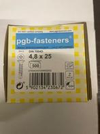 PGB Fasteners Zelfborende schroef verzinkt 4.8 x 25mm PH 2, Ophalen of Verzenden, Nieuw, Minder dan 50 mm, Schroeven