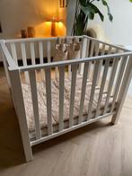 Bopita box wit vierkant incl boxkleed en boxzak (zgan), Ophalen, Zo goed als nieuw, Vierkant, In hoogte verstelbaar