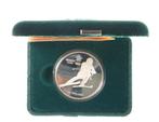 Canada 20 Dollars 1988 Zilver Calgary Olympische Spelen in, Postzegels en Munten, Munten | Amerika, Ophalen of Verzenden, Noord-Amerika