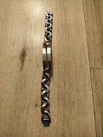 Mooie armband merk Fossil, Sieraden, Tassen en Uiterlijk, Armbanden, Ophalen of Verzenden, Zo goed als nieuw, Zilver, Staal