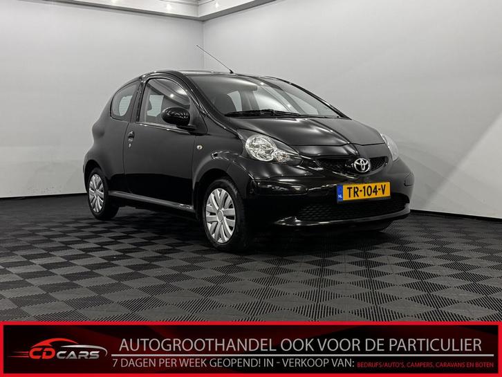 Toyota Aygo 1.0-12V Airco, Mistlamp, Radio (bj 2007), Auto's, Toyota, Bedrijf, Te koop, Aygo, ABS, Airbags, Airconditioning, Alarm
