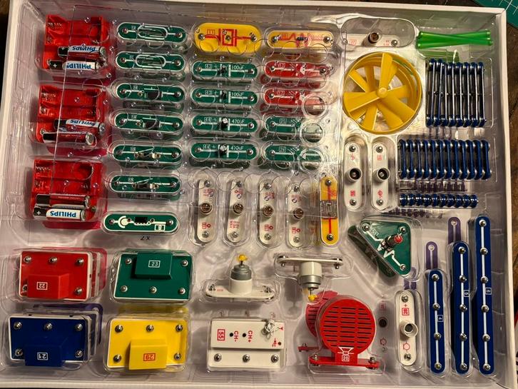 Techniekset Heutink , ongebruikt, Kinderen en Baby's, Speelgoed | Educatief en Creatief, Zo goed als nieuw, Elektronica, Ophalen of Verzenden