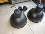 Twee IKEA Skurup hanglampen, Huis en Inrichting, Lampen | Hanglampen, Ophalen, Zo goed als nieuw, Metaal, Minder dan 50 cm