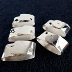 5 vintage RVS servetringen WMF Cromargan art deco, Ophalen of Verzenden