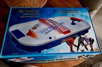 Airhockey- Miniplay Airhockeytafel voor kinderen - Tafelmode beschikbaar voor biedingen