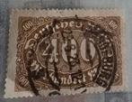 German realm cijfers in een kruisvormig ovaal 1923, Ophalen of Verzenden, BRD
