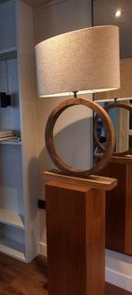 Diga Colmore Luxe Tafellamp Mangohout 52x13x63 -Bruin Nieuw!, Huis en Inrichting, Lampen | Tafellampen, 50 tot 75 cm, Ophalen of Verzenden