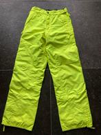 Brunotti Neon Gele Ski Broek maat 164, Overige merken, Gebruikt, 100 tot 140 cm, Ophalen of Verzenden