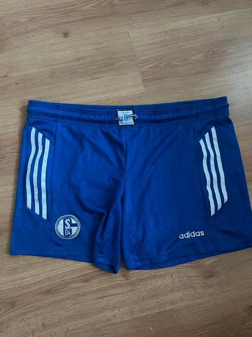 Vintage Schalke 04 1996-1997 shorts voetbalbroekje Adidas, Verzamelen, Sportartikelen en Voetbal, Gebruikt, Overige typen, Buitenlandse clubs