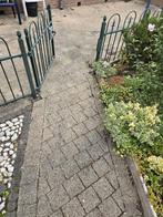Tuinhek met poort, Tuin en Terras, Tuinpoorten, Ophalen, Gebruikt, 200 cm of meer, Minder dan 100 cm