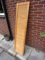 HOUTEN LOUVREDEUR NIEUWSTAAT, Antiek en Kunst, Curiosa en Brocante, Ophalen