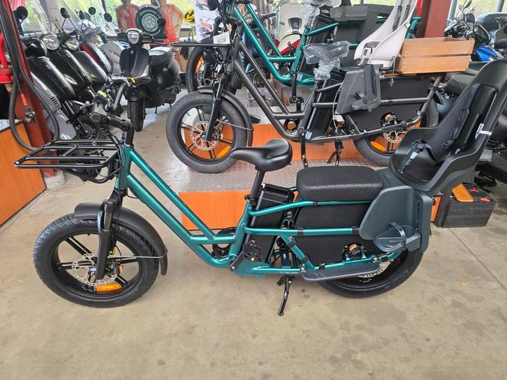 Fiido T2 longtail fatbike family cargo bezorg mama fiets, Fietsen en Brommers, Fietsen | Dames | Moederfietsen, Nieuw, Overige merken