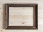 Schilderijlijst, hout, bruin, goud, vintage, 40,1x53,4, Huis en Inrichting, Ophalen