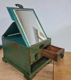 Oude Scheerdoos Scheer box make up kistje vintage stijl, Minder dan 50 cm, Minder dan 50 cm, Ophalen of Verzenden, Zo goed als nieuw