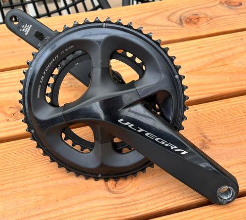 Shimano Ultegra R8000 cranksteI 50/34 175 mm, Fietsen en Brommers, Fietsaccessoires | Overige Fietsaccessoires, Gebruikt, Ophalen of Verzenden