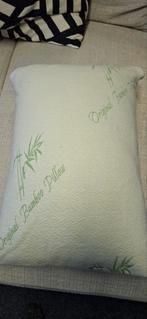Original Bamboo Pillow Hoofdkussen - Zo goed als nieuw!, Ophalen, Zo goed als nieuw, Wit, Rechthoekig