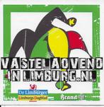 Sticker vastelaovend in limburg, Ophalen of Verzenden, Zo goed als nieuw
