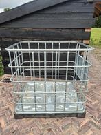 Ibc kratten met kunstof pallet, Ophalen, 100 cm of meer, 60 cm of meer, Zo goed als nieuw