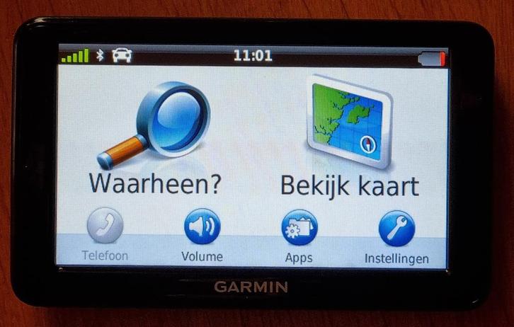 Garmin Nuvi 2595, 32 GB uSD, kaart Europa, kabels, houder, Auto diversen, Autonavigatie, Zo goed als nieuw, Ophalen of Verzenden