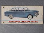 Brochure HILLMAN SUPER MINX - NL, Ophalen of Verzenden, Gelezen, Overige merken