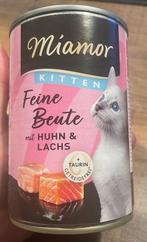 NIEUW: Kittenvoer, zacht, MIAMOR, 10x 400 gram, Ophalen of Verzenden, Kat