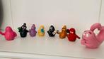Vintage Barbapapa figuren set 8 stuks PVC jaren 80 90, Antiek en Kunst, Antiek | Speelgoed, Ophalen of Verzenden