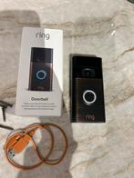 Ring Video Deurbel - Brons, Ophalen of Verzenden, Ingebouwde camera, Gebruikt, Draadloos