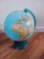Wereldbol met verlichting, Huis en Inrichting, Woonaccessoires | Wereldbollen, Ophalen of Verzenden, Verlicht, Zo goed als nieuw