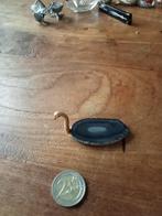 miniatuur zwaan met steen, Ophalen of Verzenden, Gebruikt, Dier