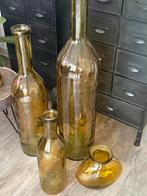 Set van 4 mooie vazen, Huis en Inrichting, Woonaccessoires | Vazen, Ophalen, Zo goed als nieuw, Overige kleuren, Glas