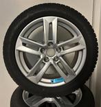 Origineel! Audi A4 B9 Velgen + Winterbanden, Gebruikt, Banden en Velgen, 17 inch, Personenwagen