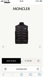 Moncler bodywarmer 100% origineel, Ophalen of Verzenden, Zo goed als nieuw, Zwart
