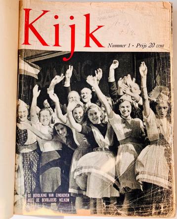 KIJK Twee maandelijks weekblad uit de veertiger jaren beschikbaar voor biedingen